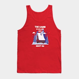 Cabin In The Snow Tank Top